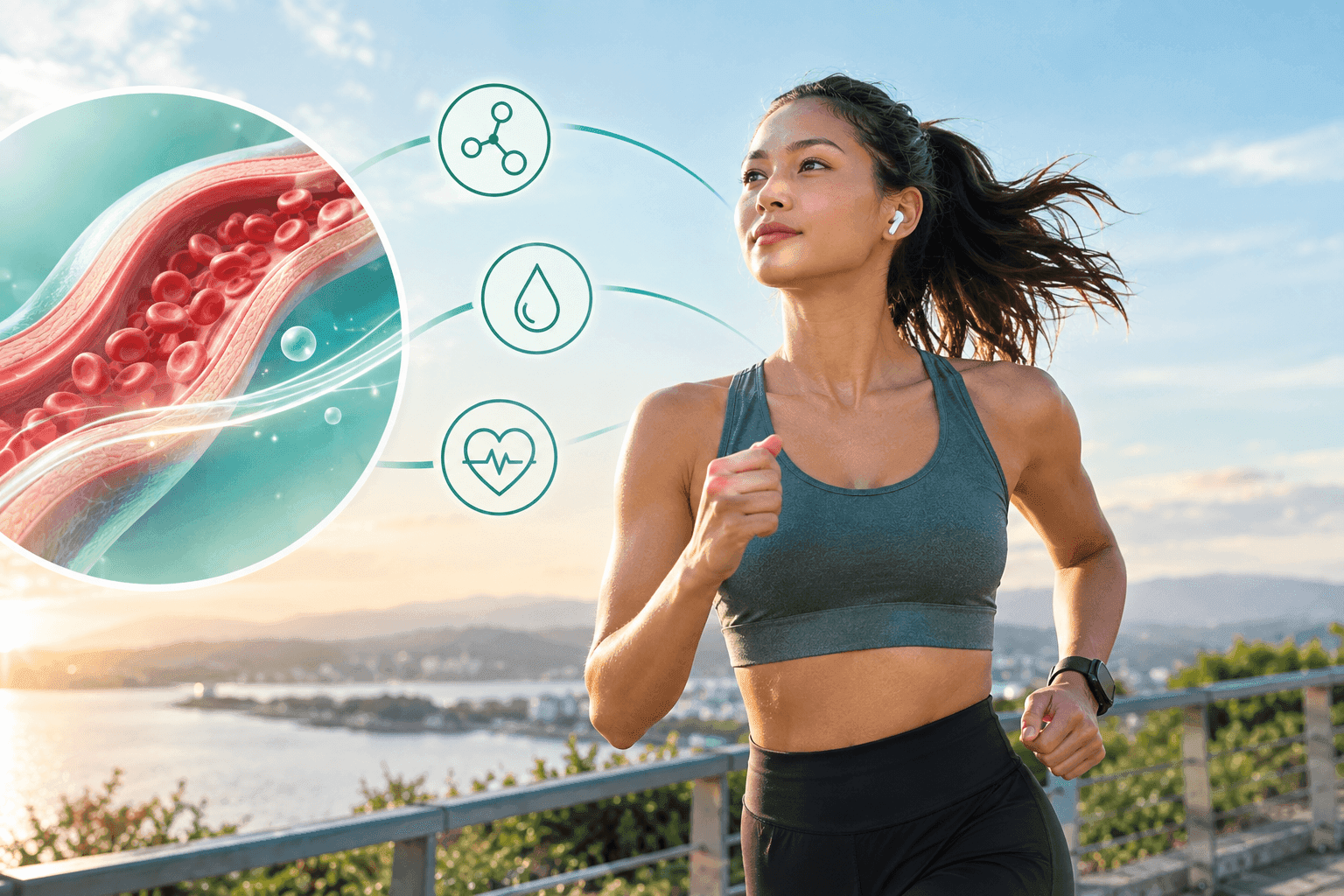 Nitric Oxide and Endurance Training: How Better Blood Flow May Support Performance